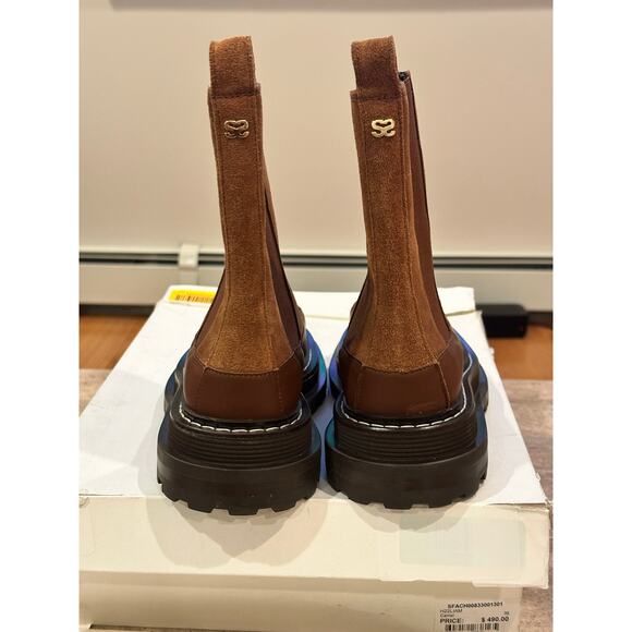 NEW Sandro Women's H22 Liam Stretch Chelsea Boots size 37/ 6.5 - Picture 5 of 10